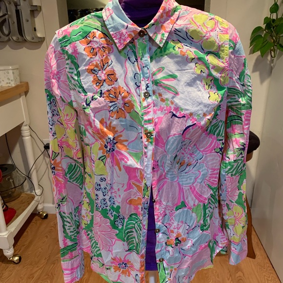 Lilly Pulitzer Tops - Lilly Pulitzer xs long sleeve top